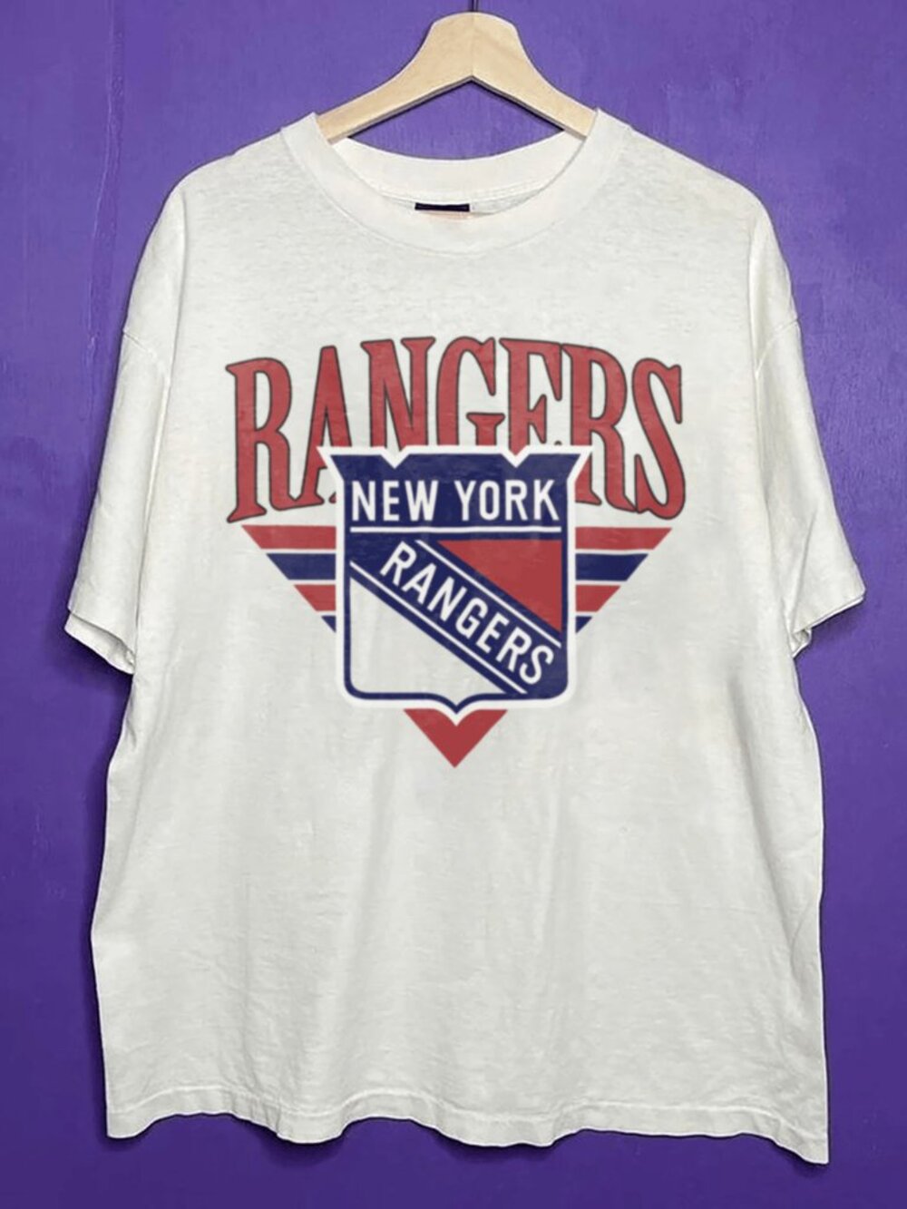 90s Vintage New York Rangers Hockey Sports Shirt, Retro NHL Shirt For Men Women